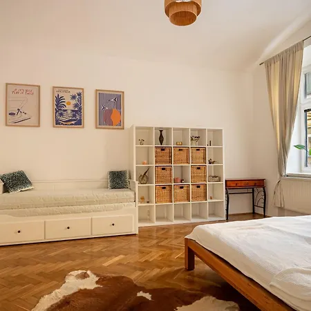 Spacious Flat With Courtyard 公寓 科希策